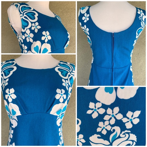 🌺 Vintage Hawaiian Barkcloth Matched Set Dress Shirt - Picture 6 of 16